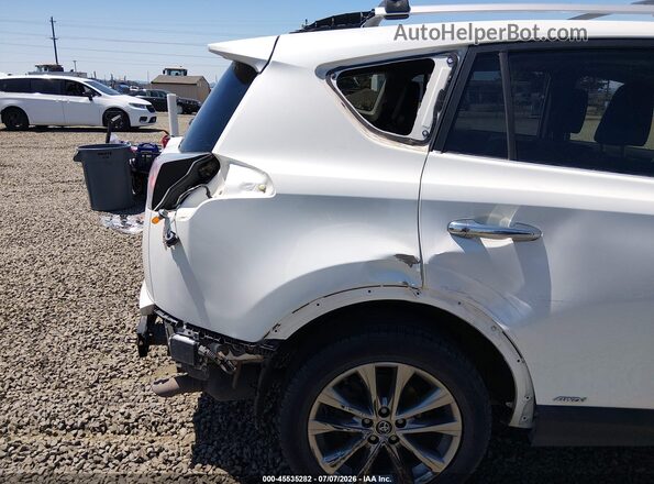 JTMDJREV7GD040005 2016 TOYOTA RAV4 HYBRID White 