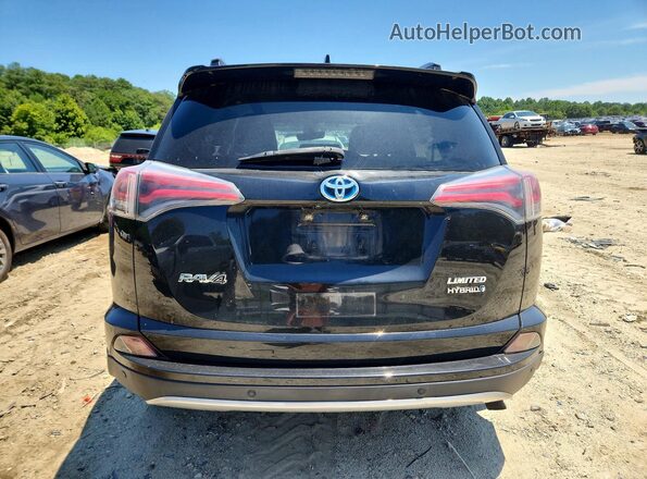 JTMDJREV7HD083194 2017 TOYOTA RAV4 Black Widok z tyłu