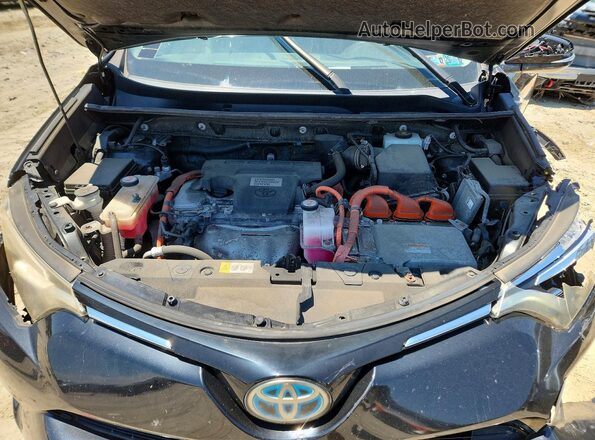 JTMDJREV7HD083194 2017 TOYOTA RAV4 Black Widok komory silnika