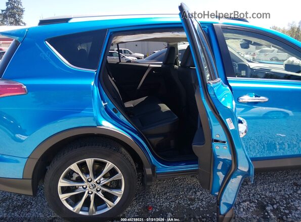 JTMDJREV7JD154173 2018 TOYOTA RAV4 HYBRID Blue VIN կոդի պիտակի տեսք