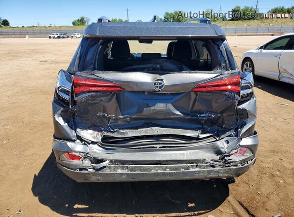 JTMDJREV7JD189053 2018 TOYOTA RAV4 Charcoal უკანა ხედი