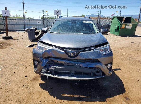 JTMDJREV7JD189053 2018 TOYOTA RAV4 Charcoal წინა ხედი