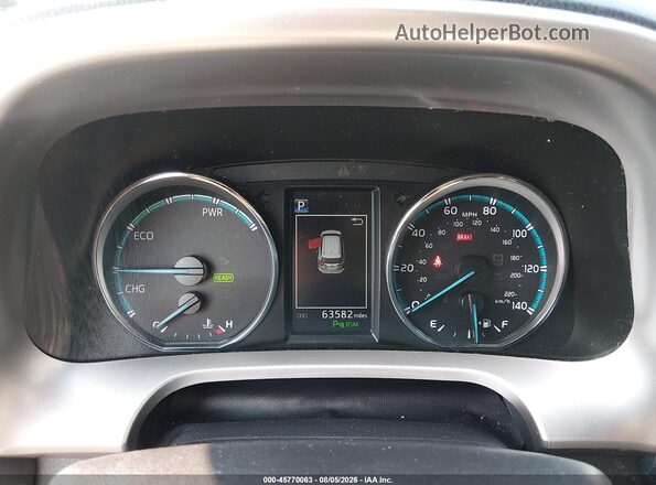 JTMDJREV7JD235660 2018 TOYOTA RAV4 HYBRID Black Вид задніх сидінь