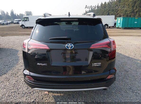 JTMDJREV7JD235660 2018 TOYOTA RAV4 HYBRID Black 