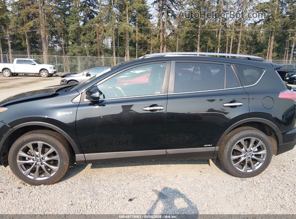 JTMDJREV7JD235660 2018 TOYOTA RAV4 HYBRID Black Панорамний вид салону 360°