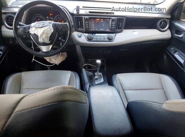 JTMDJREV7JD236663 2018 TOYOTA RAV4 Gray Առջևի վահանակի տեսք