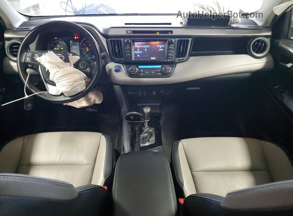 JTMDJREV8GD048663 2016 TOYOTA RAV4 White Вид панелі приладів