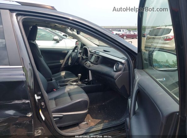 JTMDJREV8HD125629 2017 TOYOTA RAV4 HYBRID Black Vista interior delantera