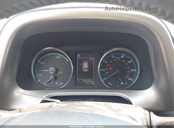 JTMDJREV8HD125629 2017 TOYOTA RAV4 HYBRID Black Vista de los asientos traseros