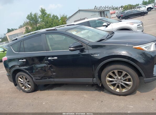 JTMDJREV8HD125629 2017 TOYOTA RAV4 HYBRID Black Vista interior trasera
