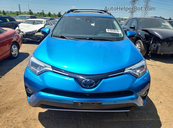 JTMDJREV8JD195119 2018 TOYOTA RAV4 Blue Вид спереду