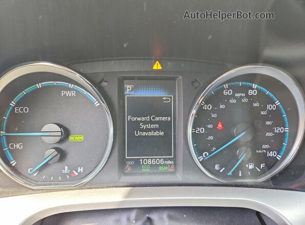 JTMDJREV9HD120617 2017 TOYOTA RAV4 Black Вид щитка приладів