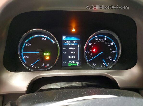 JTMDJREV9HD144769 2017 TOYOTA RAV4 Gray Instrument cluster view