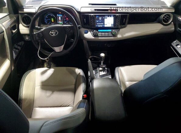 JTMDJREV9HD144769 2017 TOYOTA RAV4 Gray Dashboard view