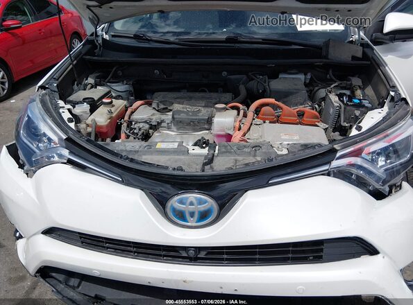 JTMDJREVXGD040421 2016 TOYOTA RAV4 HYBRID White Rear view