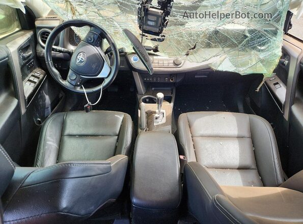 JTMDJREVXHD147907 2017 TOYOTA RAV4 Угольный Вид панели приборов