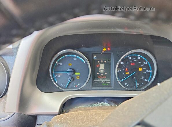 JTMDJREVXHD147907 2017 TOYOTA RAV4 Угольный Вид щитка приборов