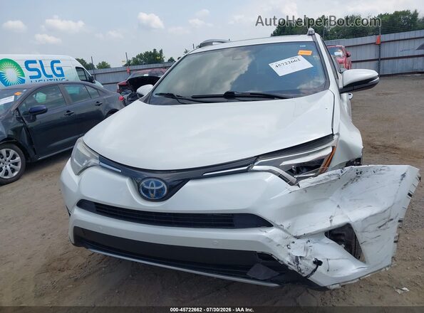 JTMDJREVXJD249262 2018 TOYOTA RAV4 HYBRID White Սարքավորումների վահանակի տեսք