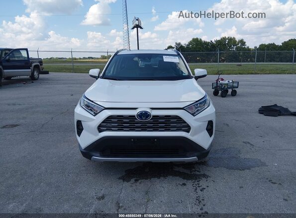 JTMDWRFV0KD032305 2019 TOYOTA RAV4 HYBRID White Vista interior trasera