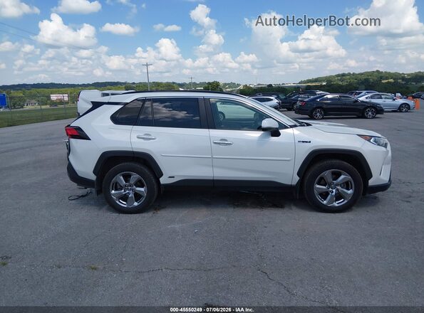 JTMDWRFV0KD032305 2019 TOYOTA RAV4 HYBRID White Vista interior de 360 grados
