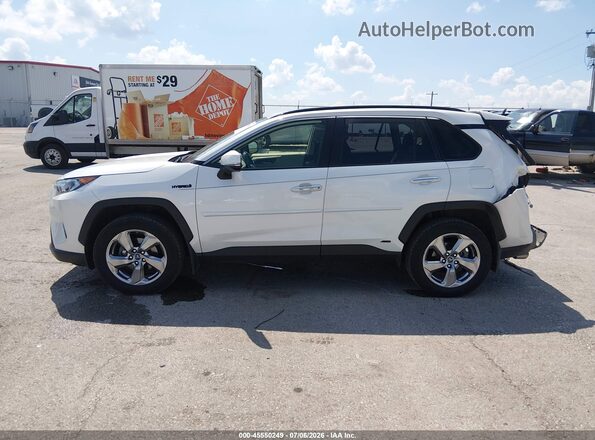 JTMDWRFV0KD032305 2019 TOYOTA RAV4 HYBRID White 