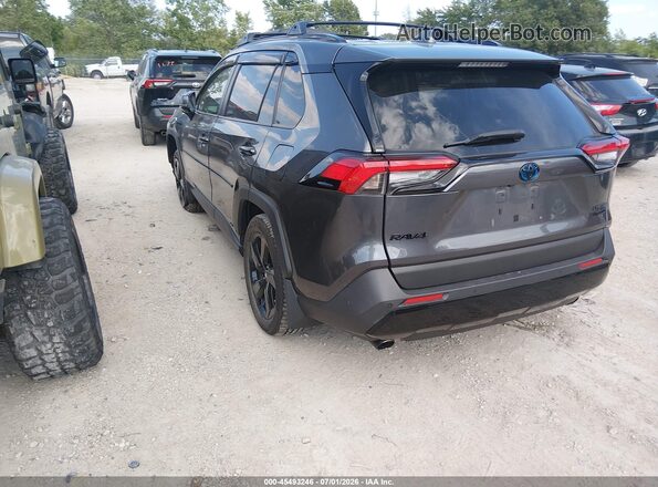 JTMDWRFV1KD517892 2019 TOYOTA RAV4 HYBRID Gray უკანა მარცხენა