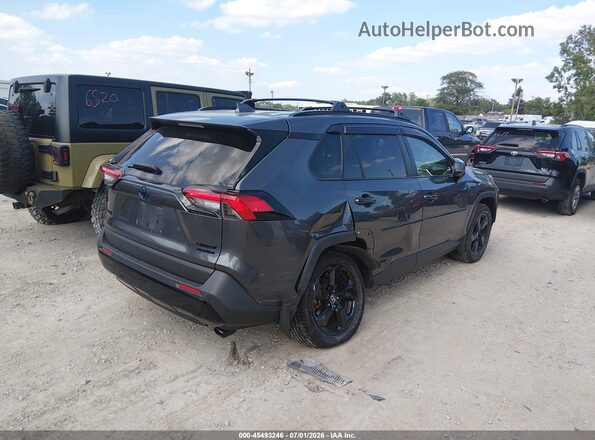 JTMDWRFV1KD517892 2019 TOYOTA RAV4 HYBRID Gray უკანა მარჯვენა