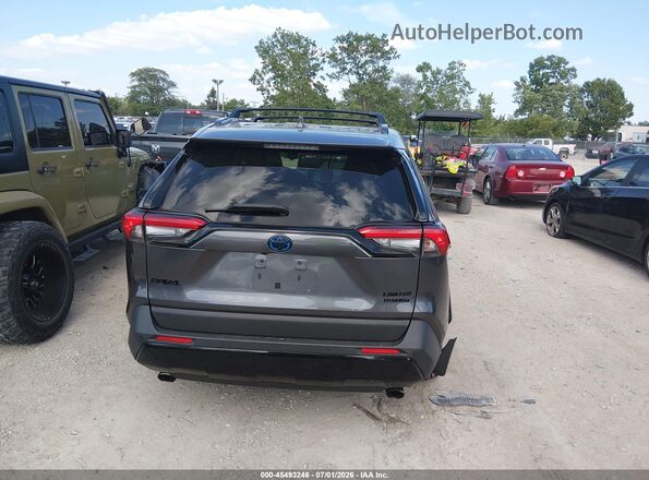 JTMDWRFV1KD517892 2019 TOYOTA RAV4 HYBRID Gray 