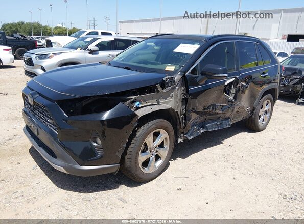 JTMDWRFV1LD538615 2020 TOYOTA RAV4 HYBRID Black წინა მარცხენა ხედი სამი მეოთხედიდან