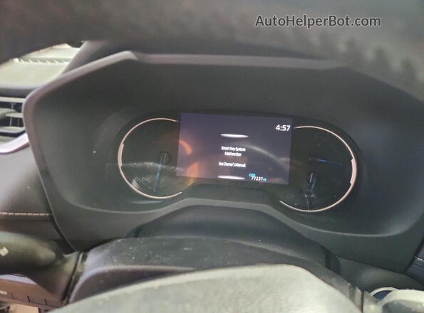 JTMDWRFV2LJ047097 2020 TOYOTA RAV4 White Instrument cluster view
