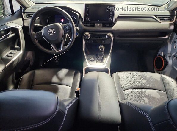 JTMDWRFV2LJ047097 2020 TOYOTA RAV4 White Dashboard view