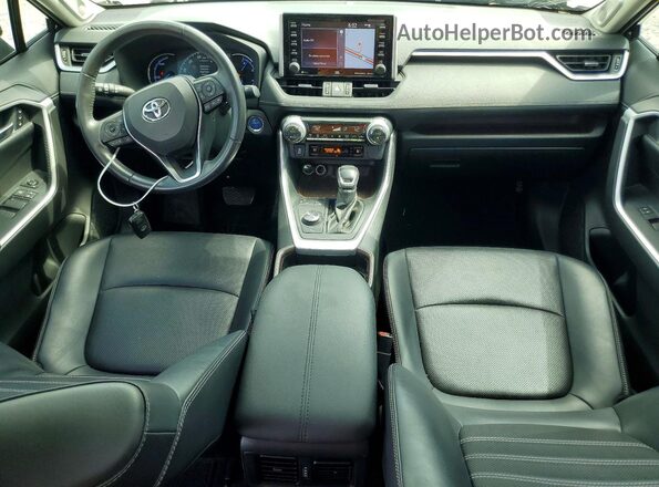 JTMDWRFV4LD071321 2020 TOYOTA RAV4 Gray Dashboard view
