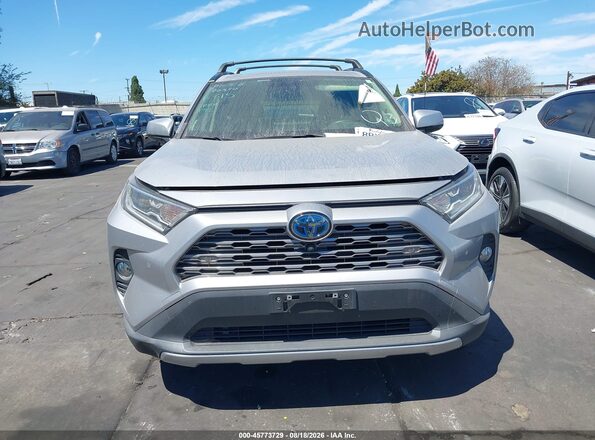 JTMDWRFV4LD072288 2020 TOYOTA RAV4 HYBRID Silver Вид задньої частини салону