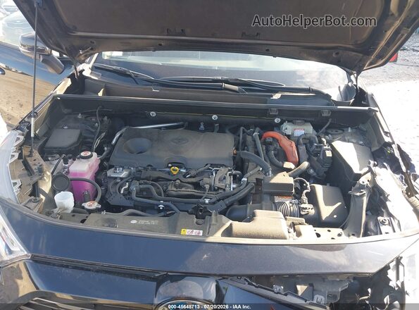 JTMDWRFV4LD545641 2020 TOYOTA RAV4 HYBRID Black Widok z tyłu