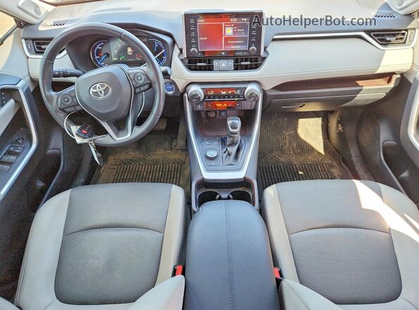 JTMDWRFV6LD055606 2020 TOYOTA RAV4 Gray Vista del salpicadero