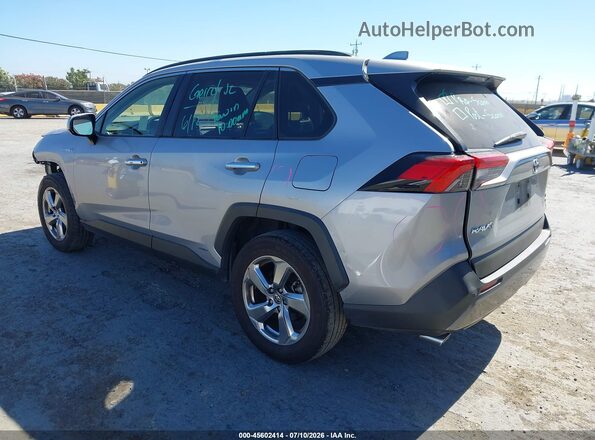 JTMDWRFV6LD544605 2020 TOYOTA RAV4 HYBRID Silver Rear left