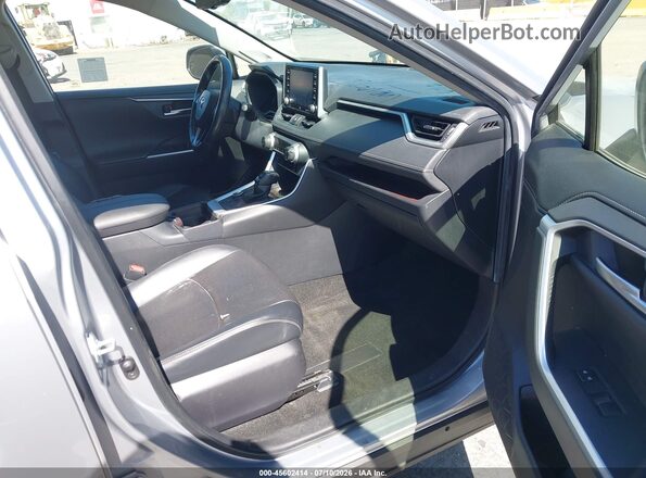 JTMDWRFV6LD544605 2020 TOYOTA RAV4 HYBRID Silver Front interior view
