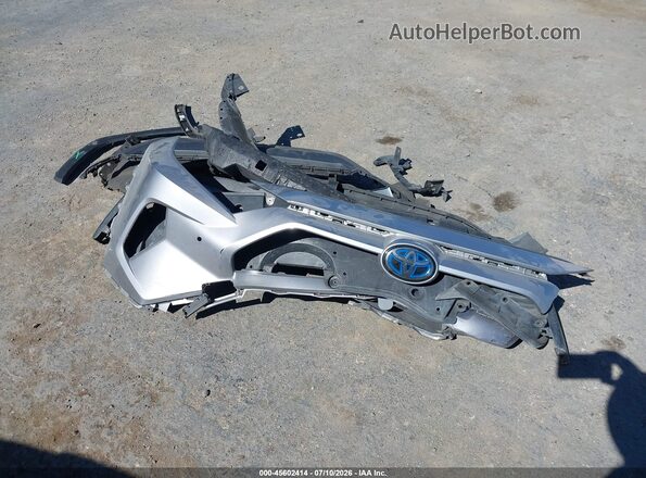 JTMDWRFV6LD544605 2020 TOYOTA RAV4 HYBRID Silver Instrument cluster view