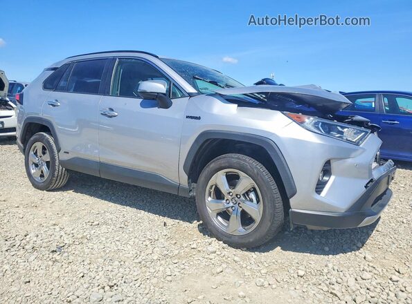 JTMDWRFV7KD514267 2019 TOYOTA RAV4 Silver Przód prawy