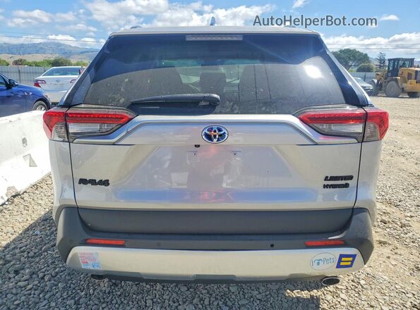 JTMDWRFV7KD514267 2019 TOYOTA RAV4 Silver Widok z tyłu