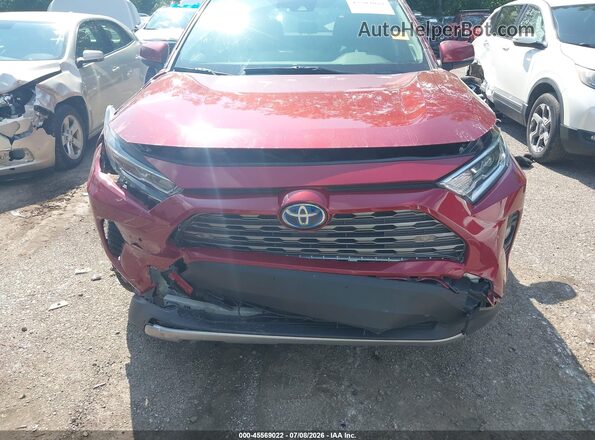 JTMDWRFV8LD533931 2020 TOYOTA RAV4 HYBRID Red Դիմացի տեսք