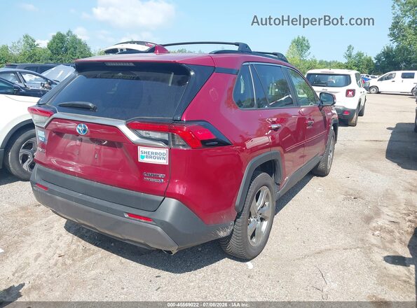 JTMDWRFV8LD533931 2020 TOYOTA RAV4 HYBRID Red Հետևի աջ