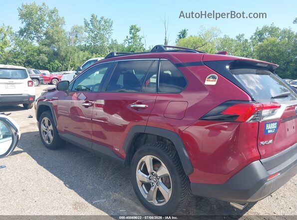 JTMDWRFV8LD533931 2020 TOYOTA RAV4 HYBRID Red Սալոնի 360 աստիճան տեսք