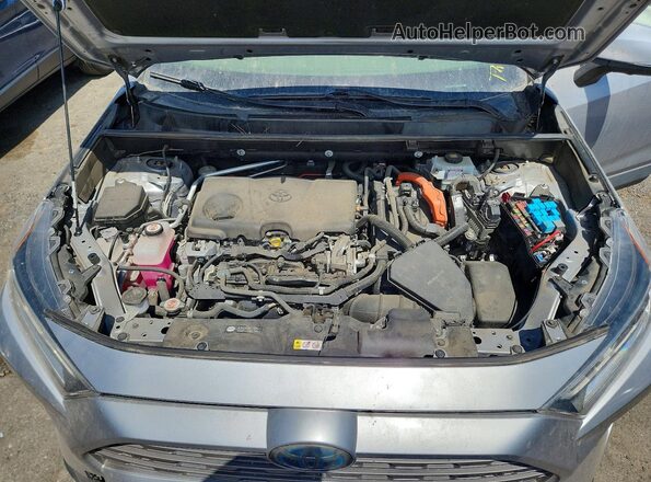 JTMDWRFVXLD536118 2020 TOYOTA RAV4 Silver Widok komory silnika