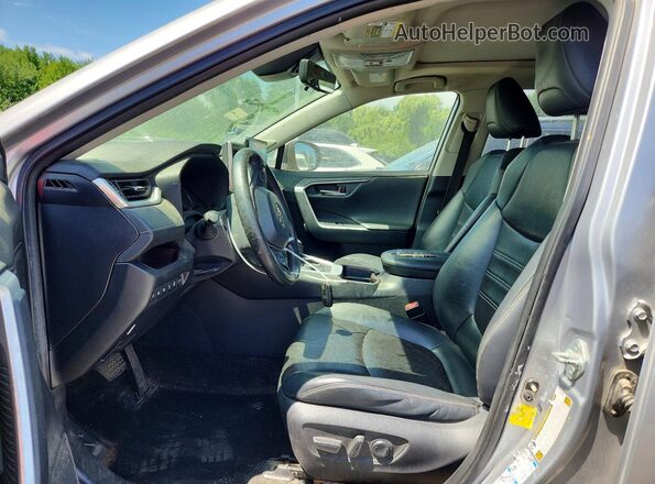 JTMDWRFVXLD536118 2020 TOYOTA RAV4 Silver Widok wnętrza z przodu