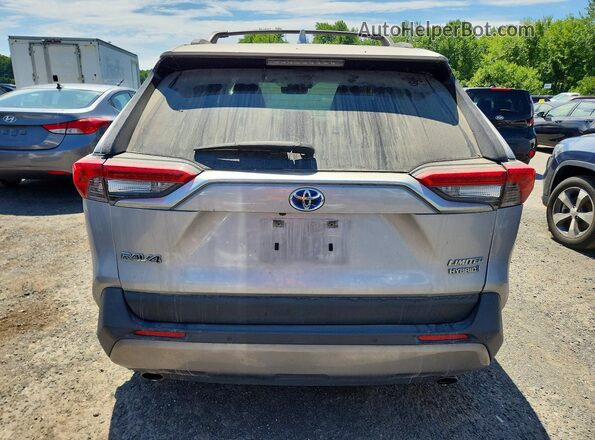 JTMDWRFVXLD536118 2020 TOYOTA RAV4 Silver Widok z tyłu