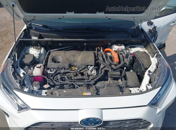 JTME6RFV0MD516966 2021 TOYOTA RAV4 HYBRID White Rear view