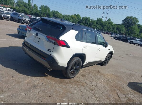 JTME6RFV0MD516966 2021 TOYOTA RAV4 HYBRID White Rear right