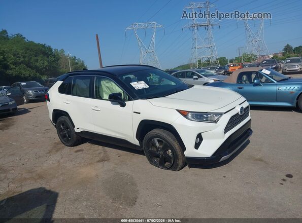 JTME6RFV0MD516966 2021 TOYOTA RAV4 HYBRID White 