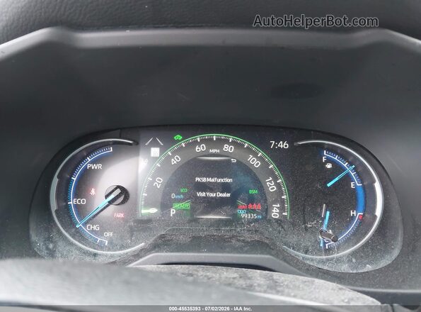 JTME6RFV0ND521151 2022 TOYOTA RAV4 HYBRID Gray უკანა სავარძლების ხედი